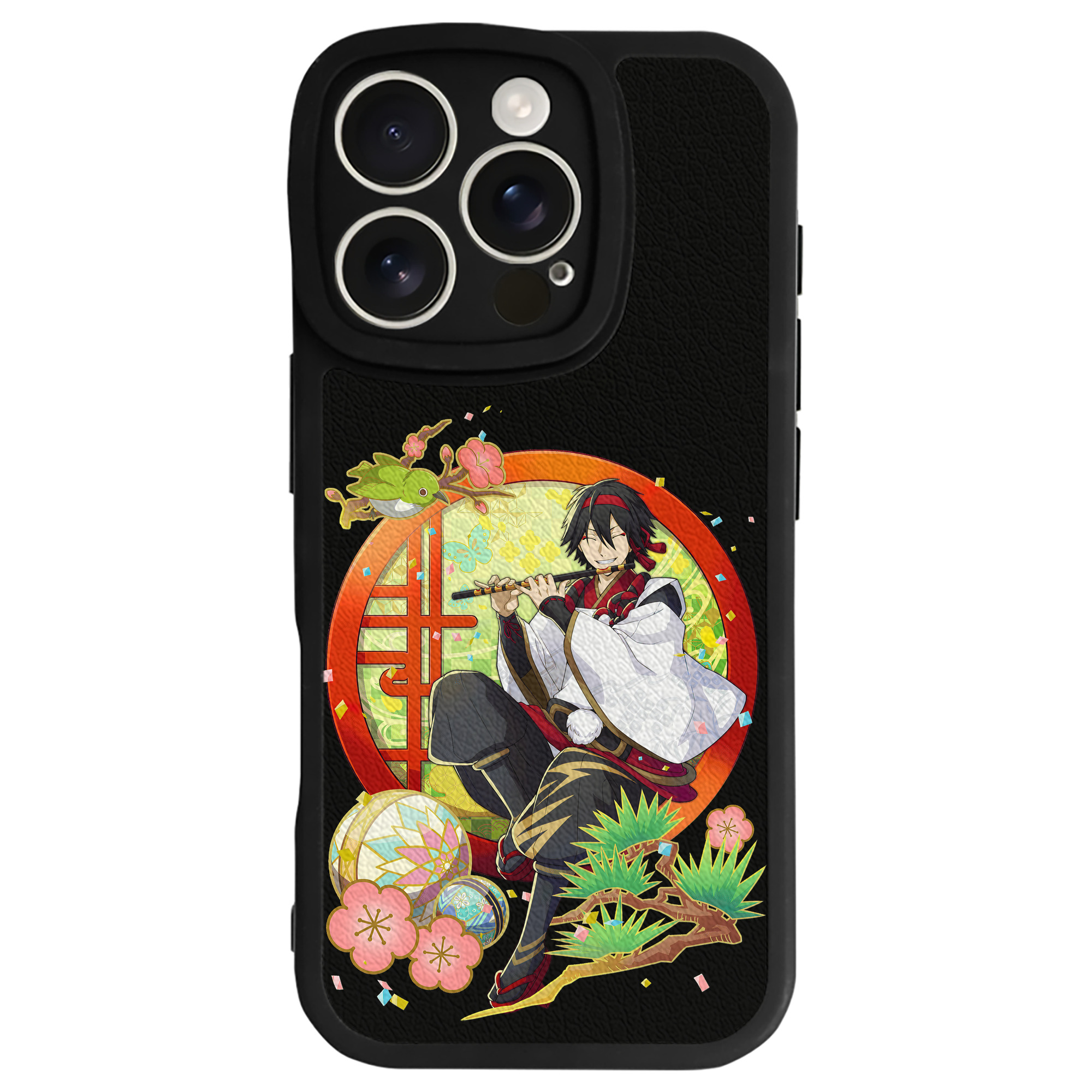 （画像用） 文豪ストレイドッグス Bungo Stray Dogs 【iPhone 16シリーズ対応】シリコンスマホケース（レザー調） 材質：シリコン